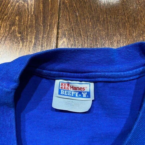 Hanes Vintage IBM Computers Family Day Atlanta Royal Blue T-Shirt Men's XL - Picture 6 of 8